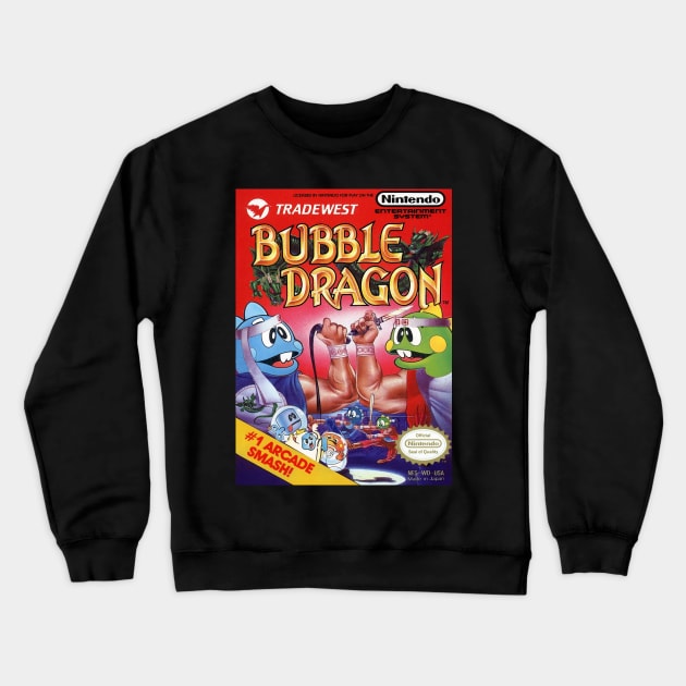 Bubble Dragon Crewneck Sweatshirt by Unsanctioned Goods